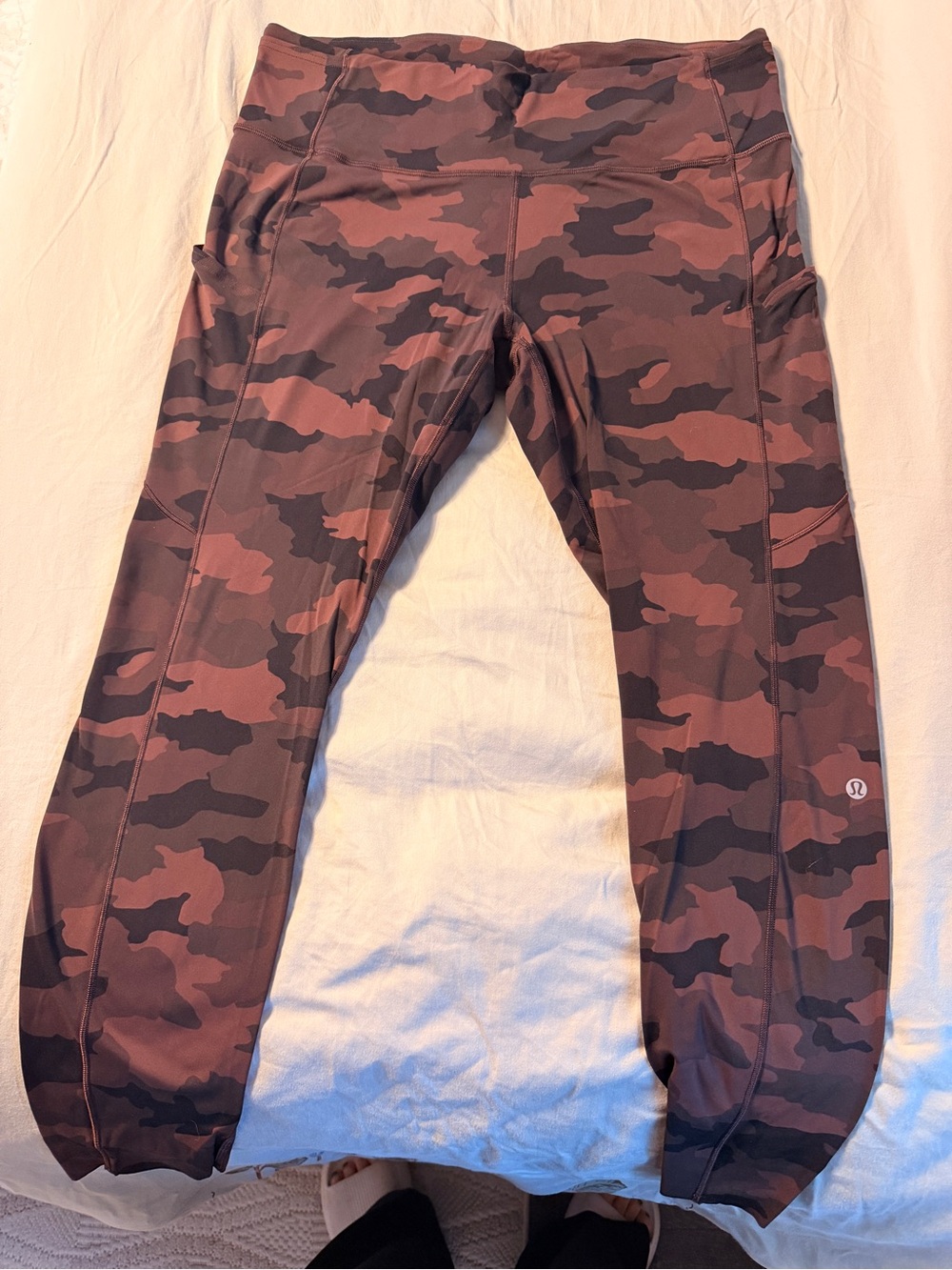 lululemon athletica Brown Camo High-Rise Leggings